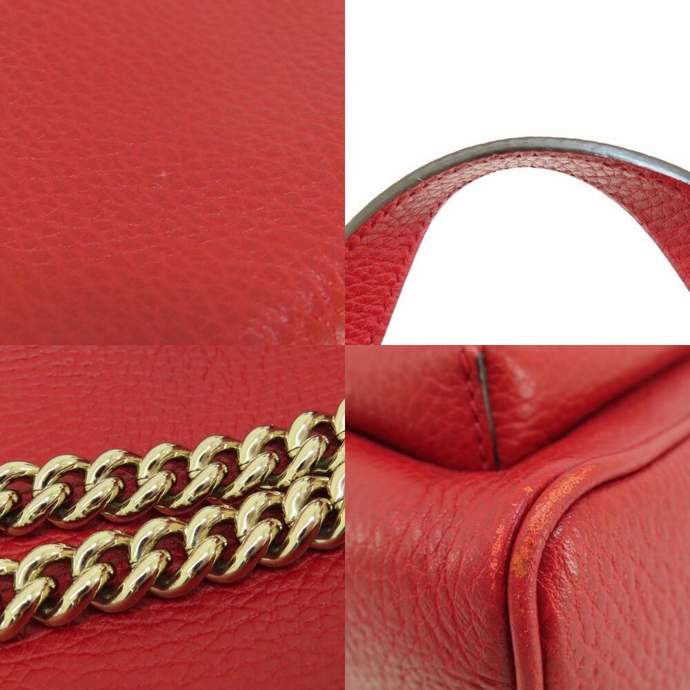 Gucci Chain Backpack Interlocking GG Leather Dayp… - image 9